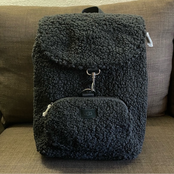 UGG shearling backpack NWOT - Picture 2 of 15